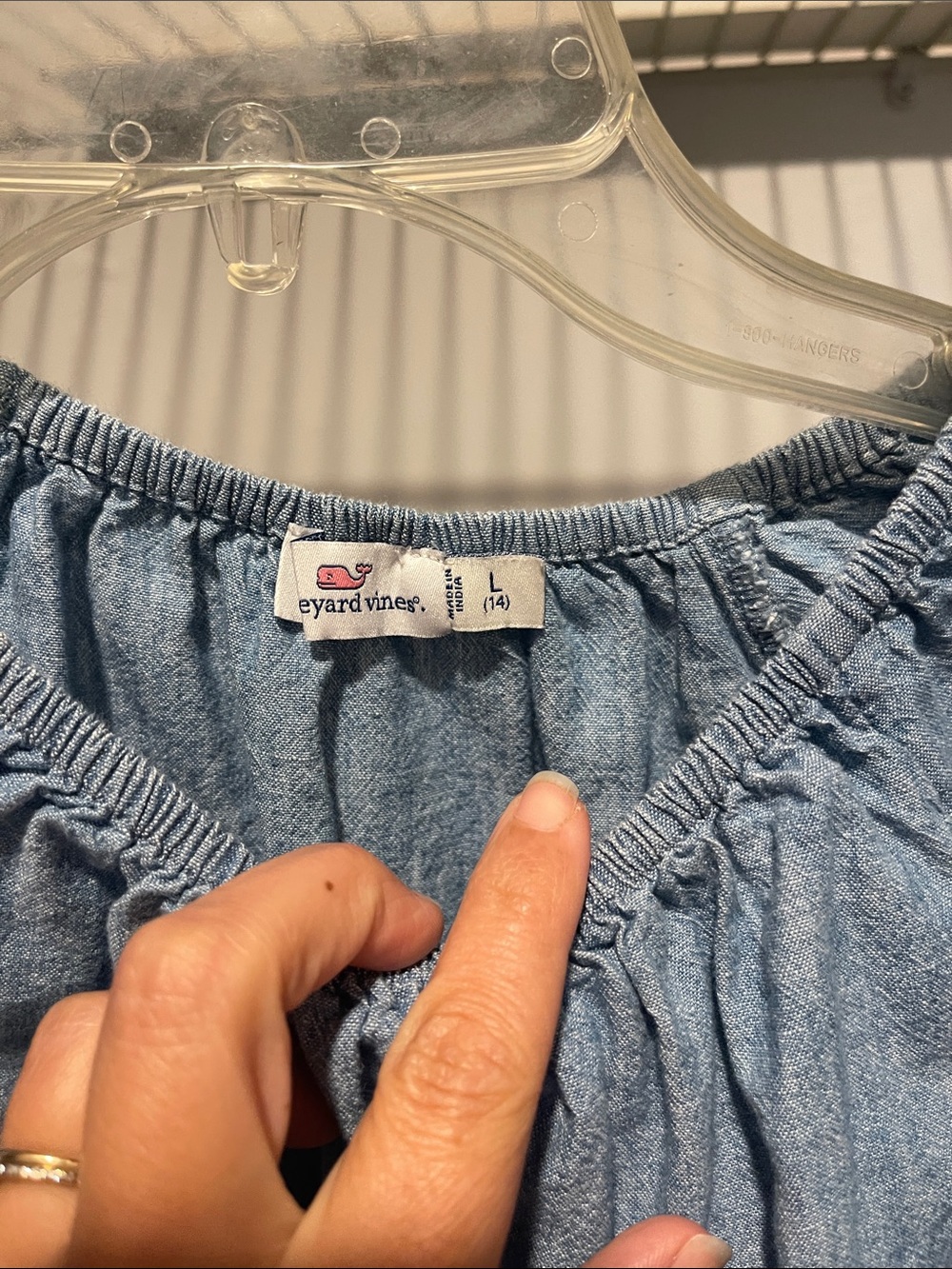 Vineyard Vines Light Blue Girls' Matching Top & Skirt Set - Picture 2 of 3